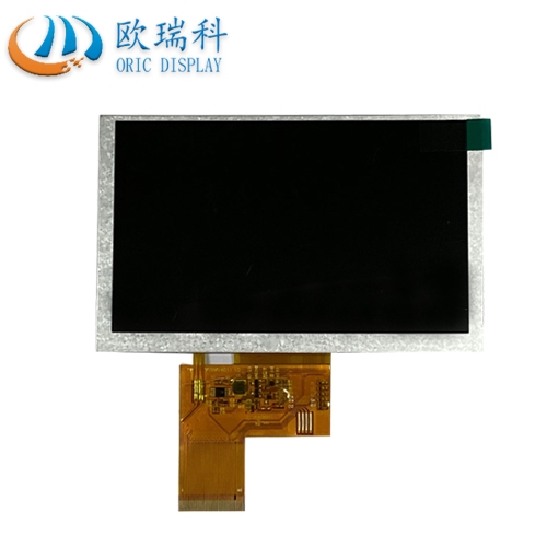 Wholesale price 5 tft lcd 800x480 24bit rgb interface 5 inch high brightness capacitive touch screen